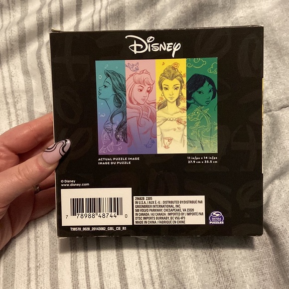 Disney Princess 500 Piece Puzzle - Ariel | Aurora | Belle | Mulan - Picture 2 of 6